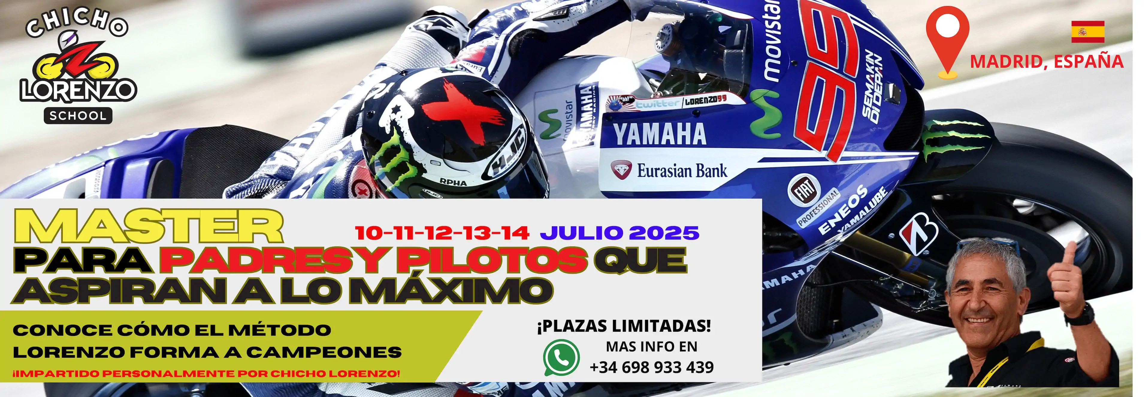 Máster con Chicho Lorenzo