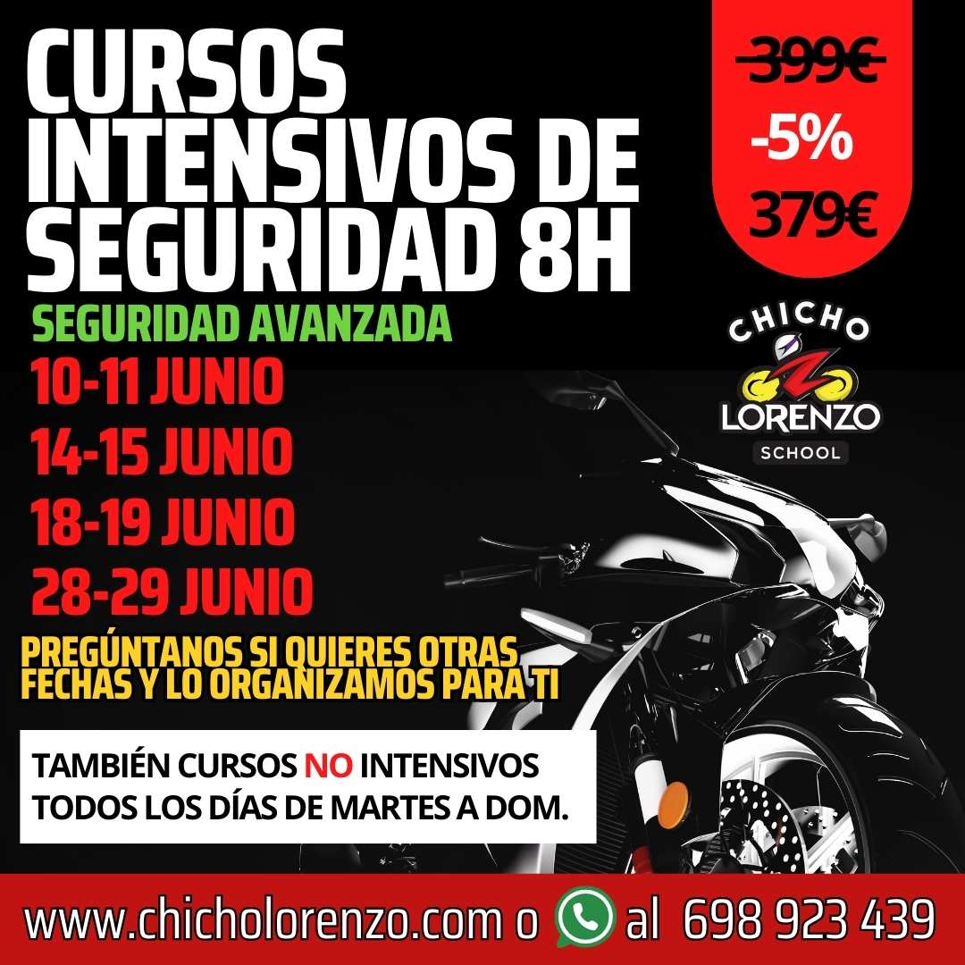 Los cursos INTENSIVOS de Seguridad avanzada 8h para JUNIO