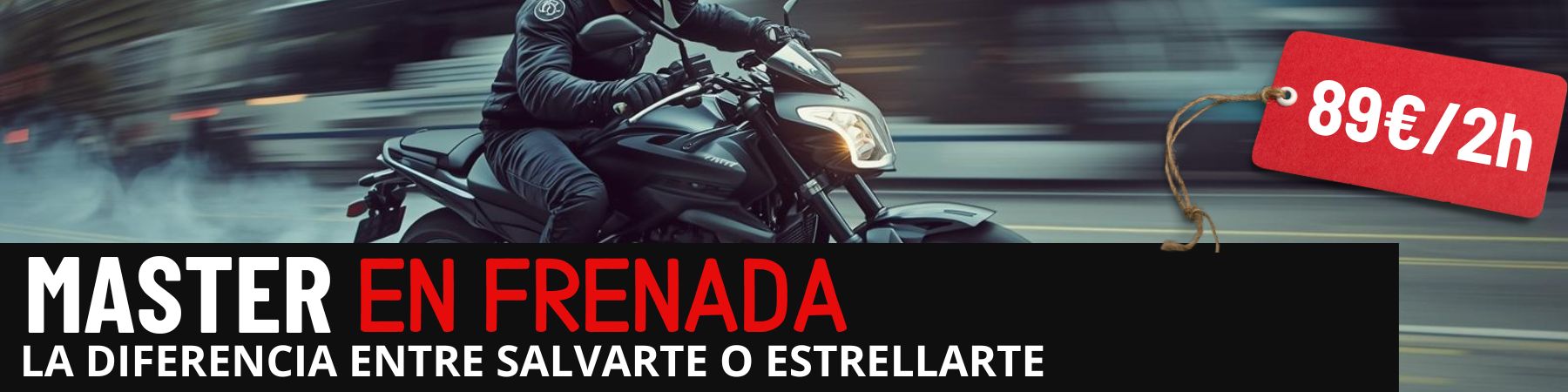 Máster en frenada moto