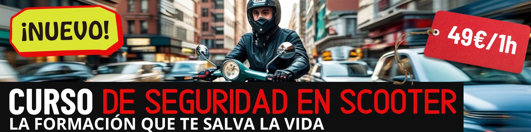 Curso de seguridad en scooter