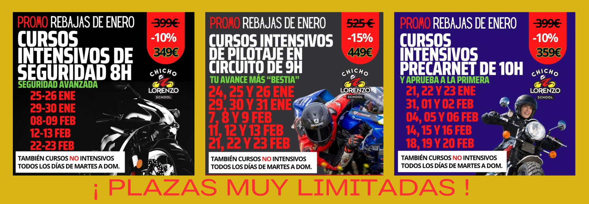 Cursos Chicho Lorenzo