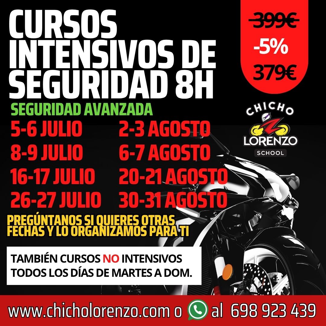 Cursos intensivos de Seguridad