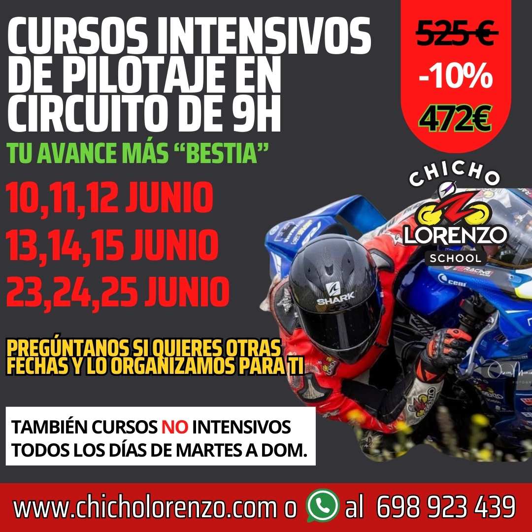 Cursos pilotaje en circuito