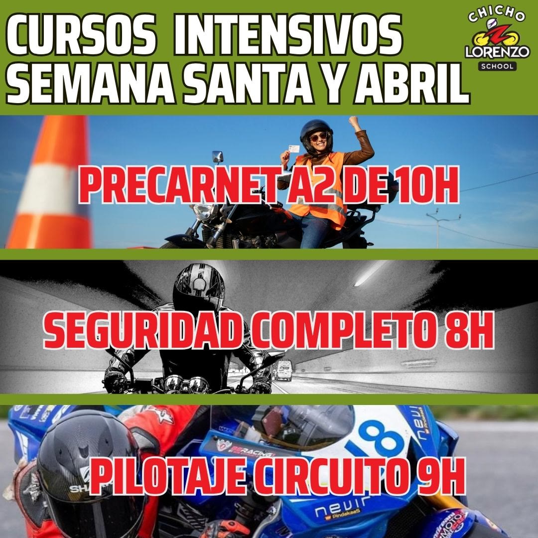 Cursos intensivos semana santa 