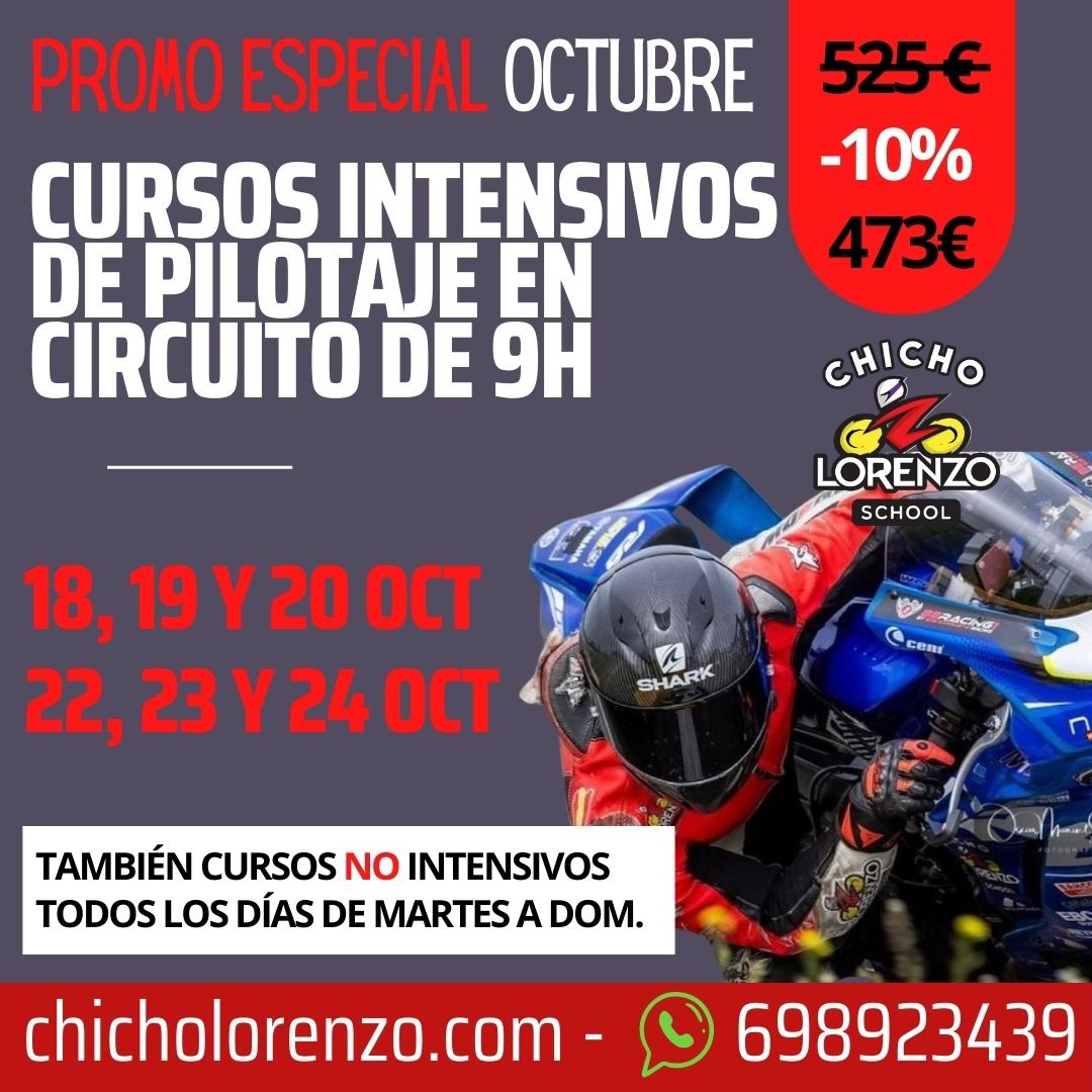 Cursos intensivos de Pilotaje en circuito