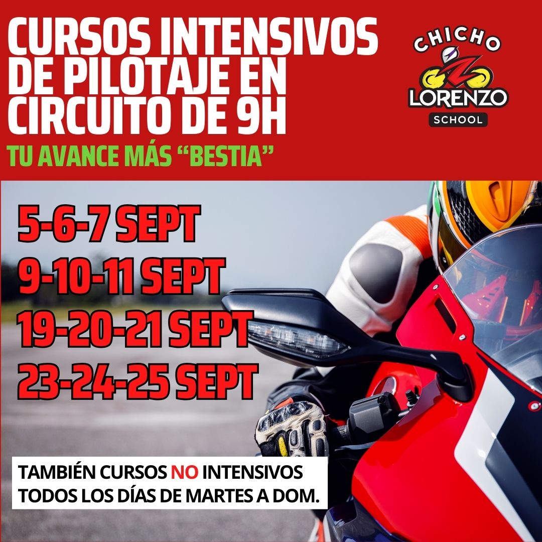 Cursos pilotaje en circuito